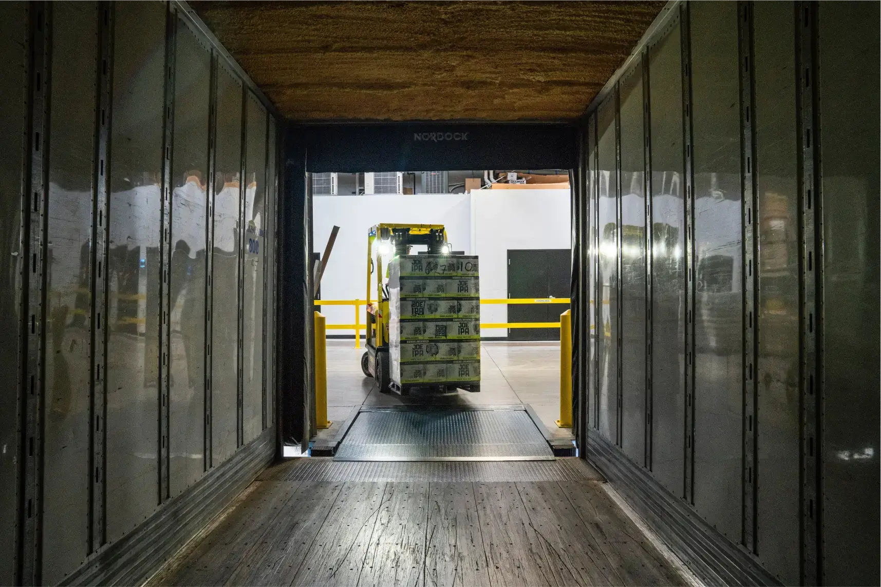 Loading a truck